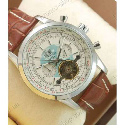 Breitling Transocean Brown/Silver/White