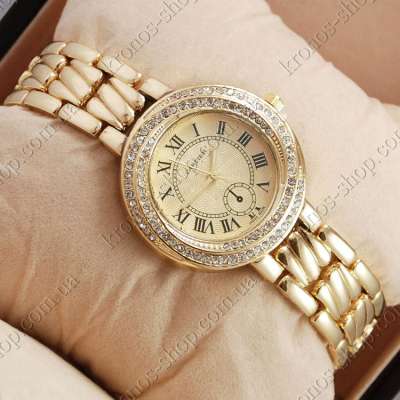 Cartier crystal Gold/Gold