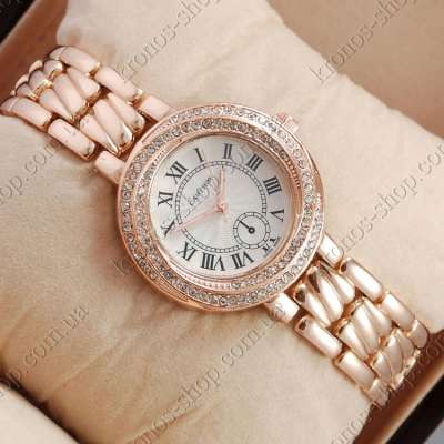 Cartier crystal Pink Gold/White