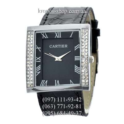 Cartier Quadro Classic Black/Silver/Black