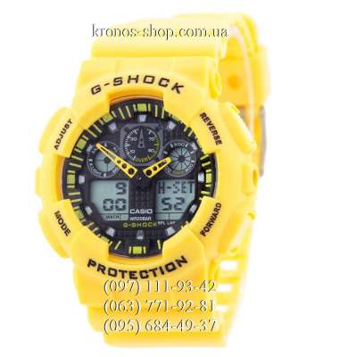 Casio G-Shock GA-100 Yellow/Black