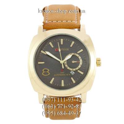 Curren Military 8139 Brown/Gold/Black 