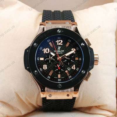 Hublot Big Bang Classic Automatic Black/Gold/Black-Red