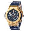 Hublot Big Bang Chronograph Gold Blue/Gold/Blue-Red