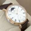 IWC Schaffhausen Portofino Hand Wound Moonphase Gold/White