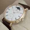 IWC Schaffhausen Portofino Hand Wound Moonphase Gold/White