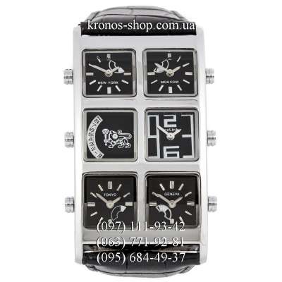 IceLink Ambassador 6 Time Zone All Black/Silver