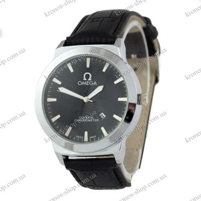 Omega Co-Axial Chronometer Black/Silver/Black