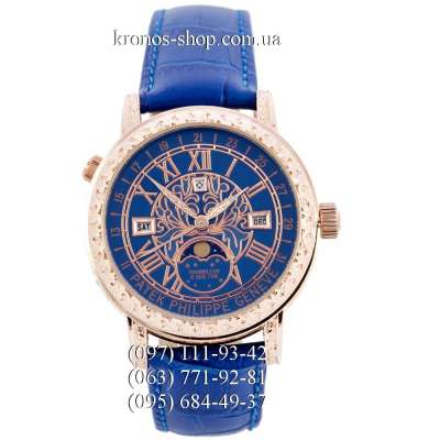 Patek Philippe Grand Complications 6002 Sky Moon Blue/Gold/Blue
