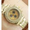 Rolex Full Pave All Gold/Yellow-Black