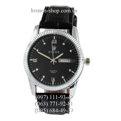 Rolex 8288-3 Date Black/Silver/Black