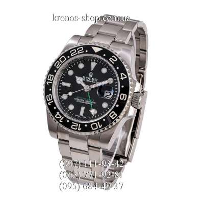 Rolex GMT Master II Silver/Black/Black