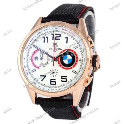 Tag Heuer Carrera BMW Chronograph Black/Gold/White-Red