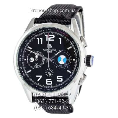 Tag Heuer Carrera BMW Chronograph Black/Silver/Black