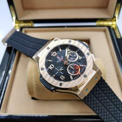 Hublot Big Bang Automatic Chronograph Gold Ceramic Black/Gold/Black