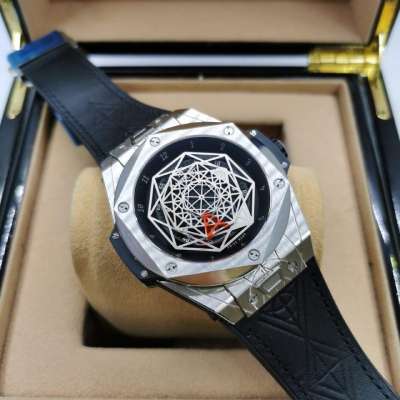 Hublot Big Bang Automatic Sang Bleu Black/Silver