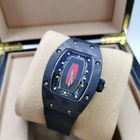 Richard Mille Watches RM 007 Ladie's Black/Black/Red