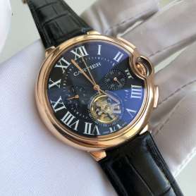Cartier Ballon Bleu de Cartier Tourbillon Black Gold