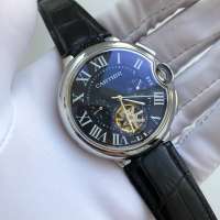 Cartier Ballon Bleu de Cartier Tourbillon Steel/Black