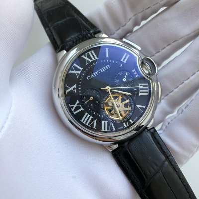 Cartier Ballon Bleu de Cartier Tourbillon Steel/Black