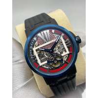 Ulysse Nardin Executive Skeleton Tourbillon Black/Blue/Red