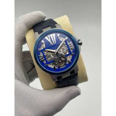 Ulysse Nardin Executive Skeleton Tourbillon Blue/Grey/Blue