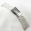 Браслет для часов Breitling All Silver (24х20 мм)