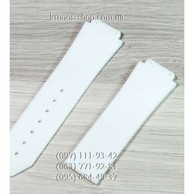 Ремешок для часов Hublot Big Bang White (25х22 мм)