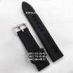 Ремешок для часов Officine Panerai Rubber Classic Black/Silver (24х24 мм)
