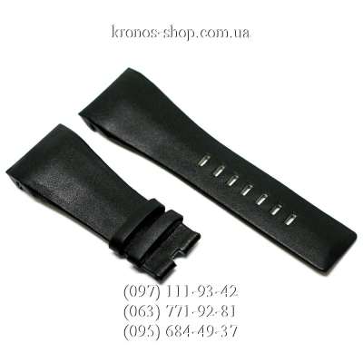 Ремешок для часов Diesel Leather Black (32х24 мм)