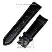 Ремешок для часов Tissot Leather Black (22х20 мм)