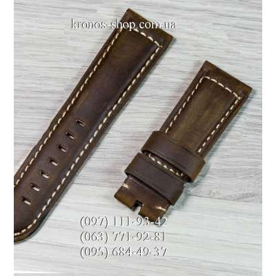 Ремешок для часов Officine Panerai Nubuck Brown-Black (24х22 мм)