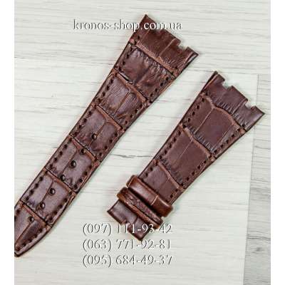 Ремешок для часов Audemars Piguet Leather All Brown (27x18 мм)