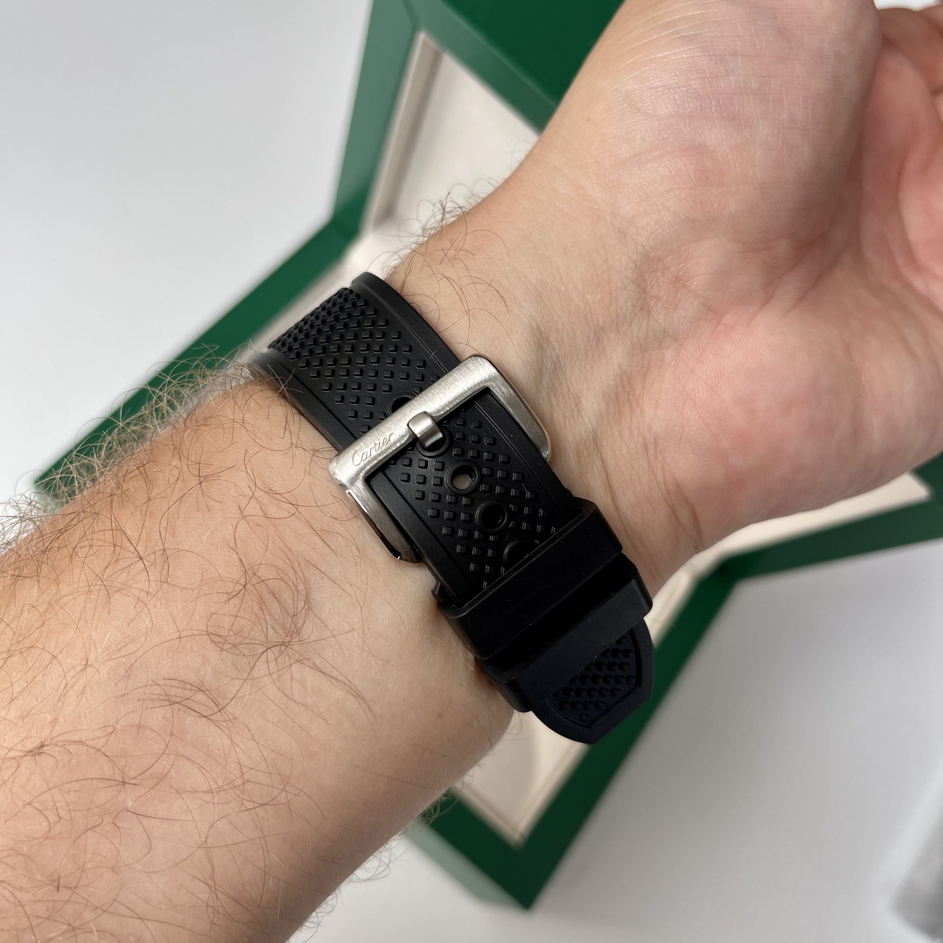 Cartier Calibre de Cartier Diver Steel Black Kronos