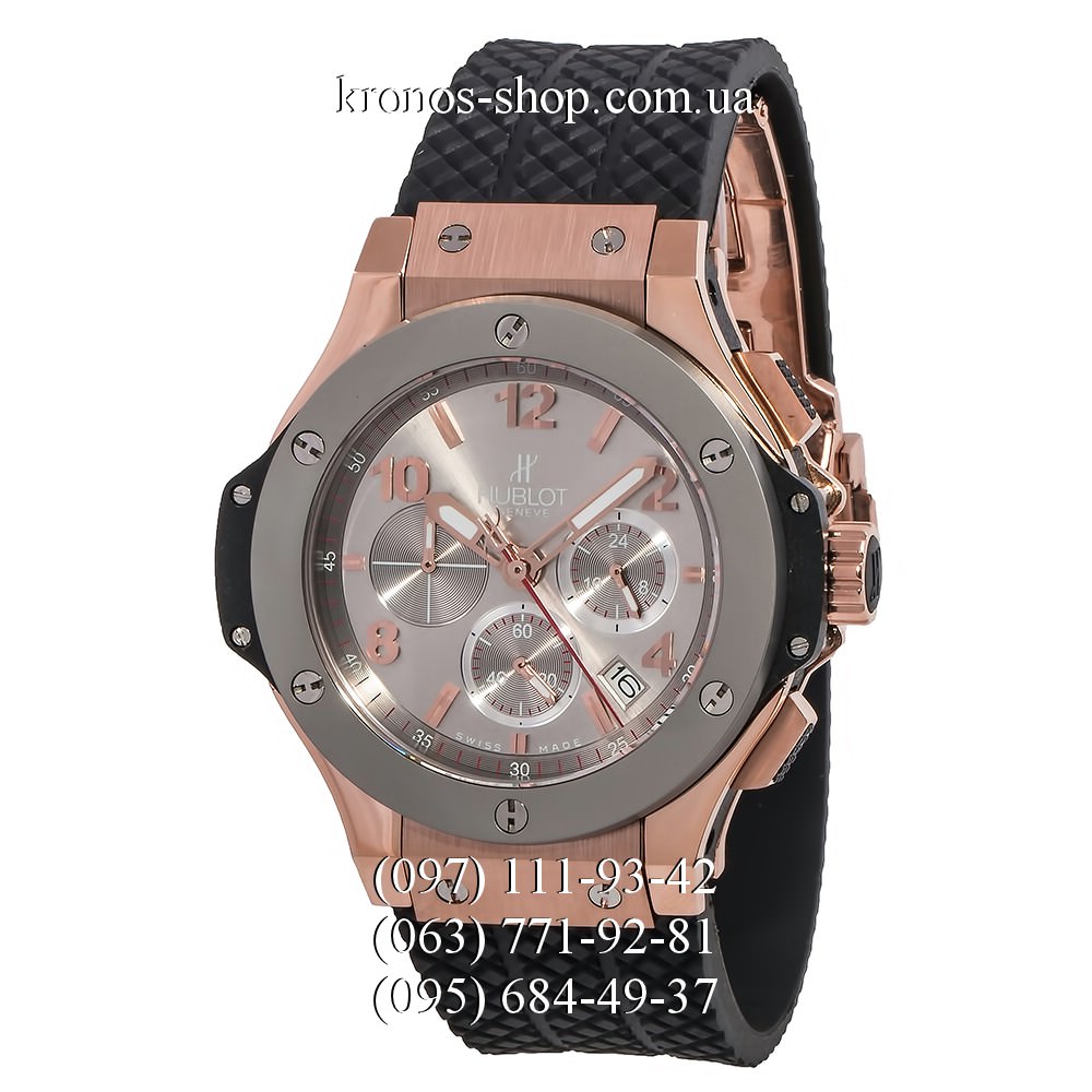 Hublot Big Bang Tuiga 1909 Chronograph Black Gold Black Gray Kronos