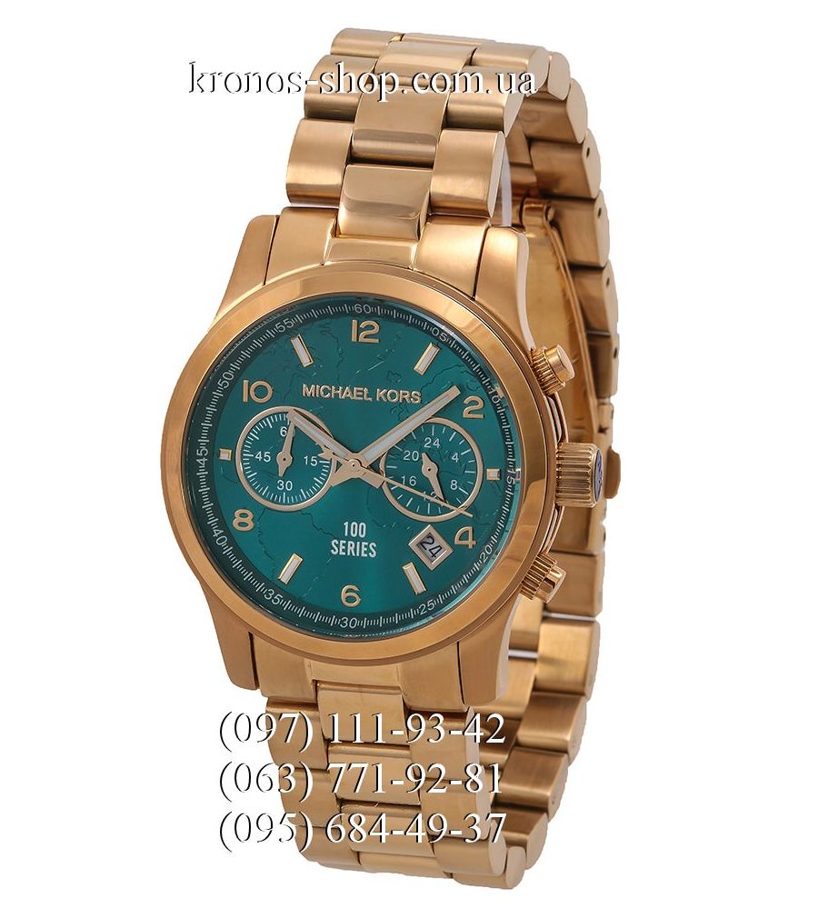 michael kors 100 series hunger stop watch mk5815