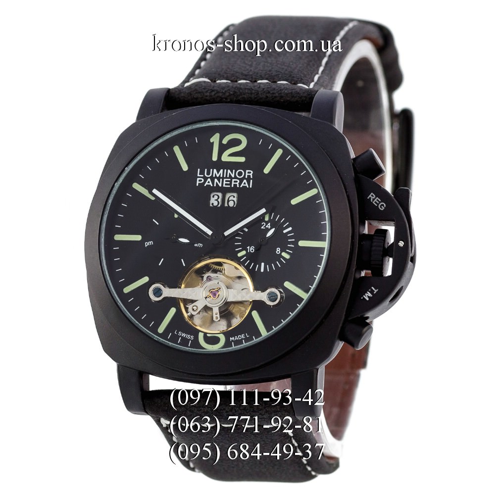 Panerai Luminor Tourbillon All Black Green Kronos