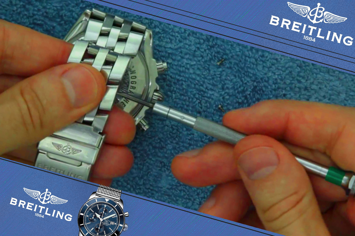 Как заменить ремешок Breitling
