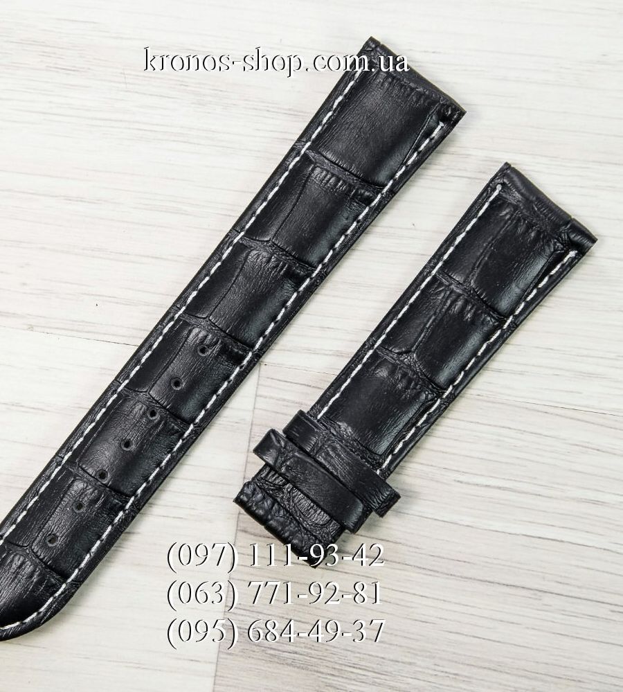 Ремешок для часов Longines Classic Black-White (20х18 мм) купить в ...